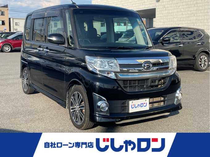 新着情報“タントカスタムX トップエディションSA”2015年式ブラックマイカメタリック入荷しました！