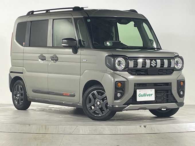 新着情報“スペーシアギアハイブリッドXZ ターボ”2024年式モスグレーメタリック入荷しました！