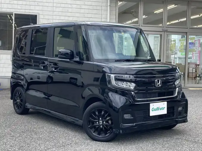 新着情報“Ｎ－ＢＯＸカスタムL特別仕様車スタイル+ブラック”2022年式クリスタルブラックパール入荷しました！