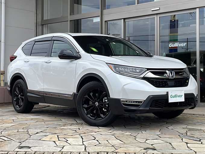 新着情報“ＣＲ－Ｖ ハイブリッドe:HEV EX ブラックED”2022年式プラチナホワイトパール入荷しました！