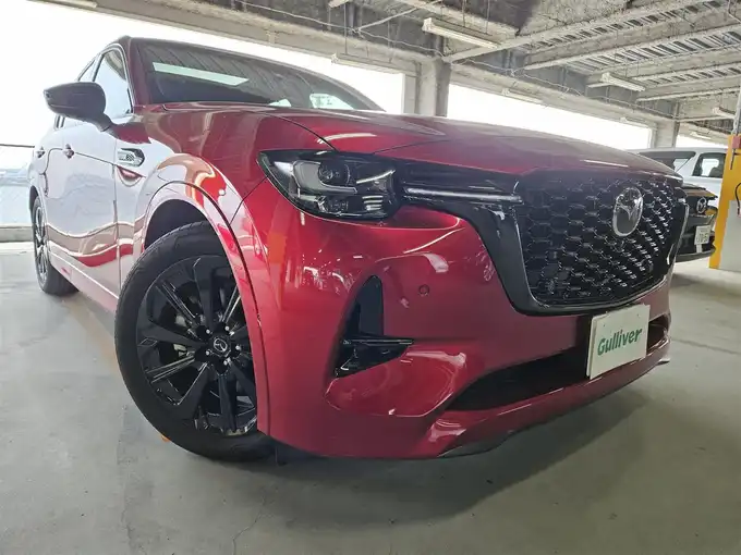 新着情報“ＣＸ－６０XD－ハイブリッド プレミアムスポーツ”2023年式ソウルレッドクリスタルM入荷しました！