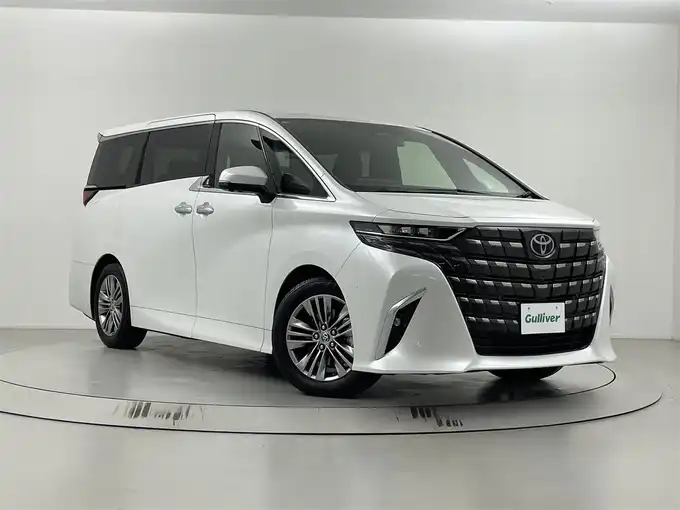 新着情報“アルファードハイブリッドハイブリッド Z”2024年式プラチナホワイトパールマイカ入荷しました！
