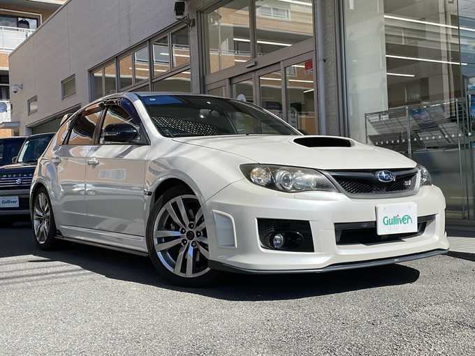 新着情報“インプレッサWRX STI”2014年式サテンホワイトパール入荷しました！