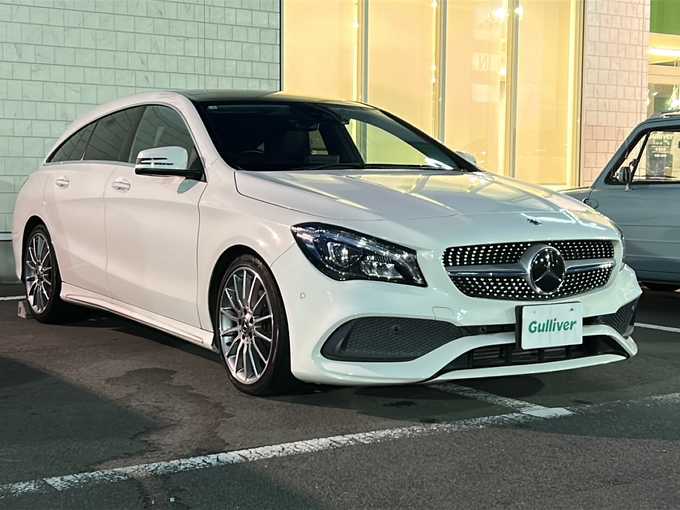 新着情報“ＣＬＡクラス シューティングブレークCLA180 シューティングブレーク AMG スタイル”2018年式ポーラホワイト入荷しました！
