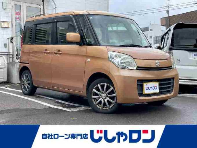新着情報“スペーシアX（レーダーブレーキサポート装着車）”2013年式キャンドルオレンジメタリック入荷しました！