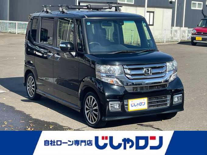 新着情報“Ｎ－ＢＯＸカスタムG特別仕様車ターボSSパッケージ”2017年式クリスタルブラックパール入荷しました！