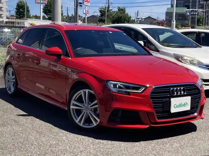 新着情報“Ａ３SB 1.4TFSI スポーツ Sライン”2017年式ブリリアントレッド入荷しました！