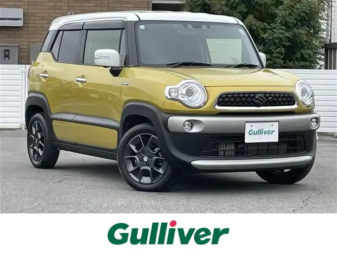 新着情報“クロスビーハイブリッドMZ ブラックインテリアパッケージ装着車”2021年式ラッシュイエローメタリック/ホワイト 2トーンルーフ入荷しました！