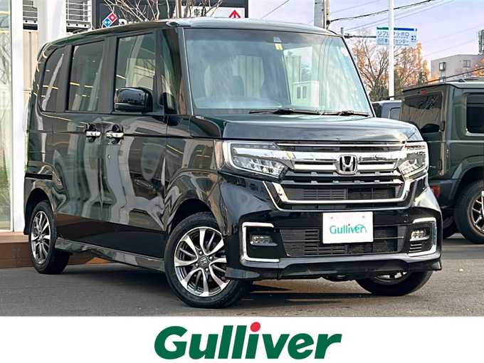 新着情報“Ｎ－ＢＯＸカスタムL”2023年式クリスタルブラックパール入荷しました！