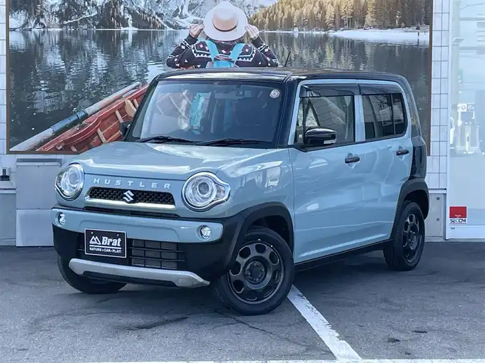 新着情報“ハスラータフワイルド”2018年式オフブルーメタリック/ブラック 2トーン入荷しました！