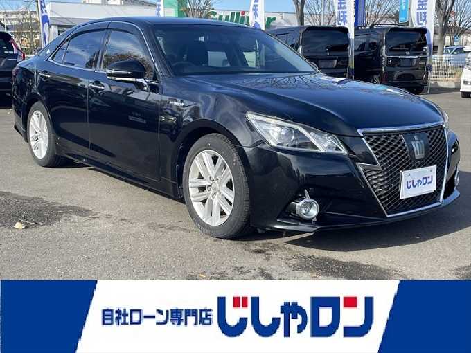 新着情報“クラウンハイブリッドアスリートS”2013年式プレシャスブラックパール入荷しました！