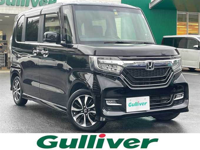 新着情報“Ｎ－ＢＯＸカスタムG・Lホンダセンシング”2018年式クリスタルブラックパール入荷しました！