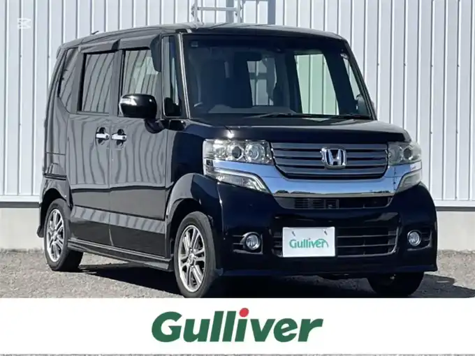 新着情報“Ｎ－ＢＯＸカスタム2トーンカラースタイル G特別仕様車ターボSSパッケージ”2014年式プレミアムゴールドパープルパール入荷しました！