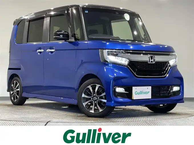 新着情報“Ｎ－ＢＯＸカスタムG・Lホンダセンシング”2020年式ブリリアントスポーティブルーメタリック2トーン入荷しました！