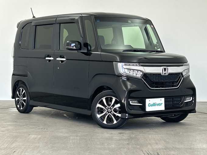 新着情報“Ｎ－ＢＯＸカスタムG・Lホンダセンシング”2018年式クリスタルブラックパール入荷しました！