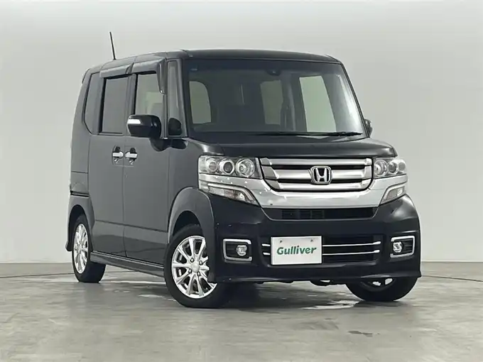 新着情報“Ｎ－ＢＯＸカスタムG特別仕様車ターボSSパッケージ”2017年式クリスタルブラックパール入荷しました！