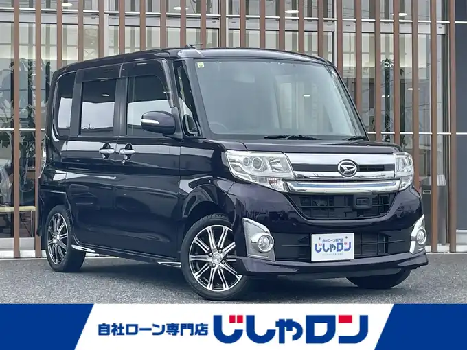 新着情報“タントカスタムRS スマートセレクションSA&SN”2014年式ナイトシャドーパープルクリスタルM入荷しました！