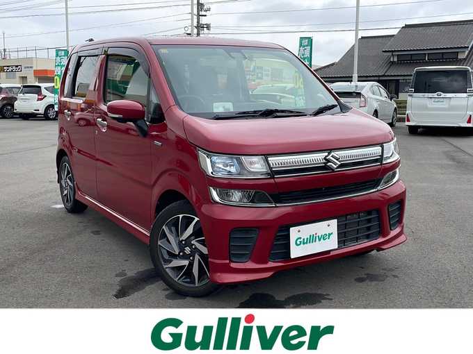 新着情報“ワゴンＲハイブリッドFZ リミテッド”2018年式赤入荷しました！