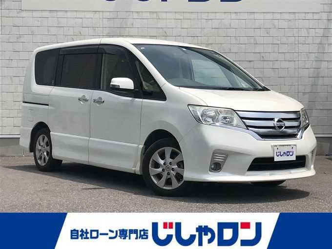 新着情報“セレナハイウェイスター Vセレクション”2012年式ブリリアントホワイトパール入荷しました！