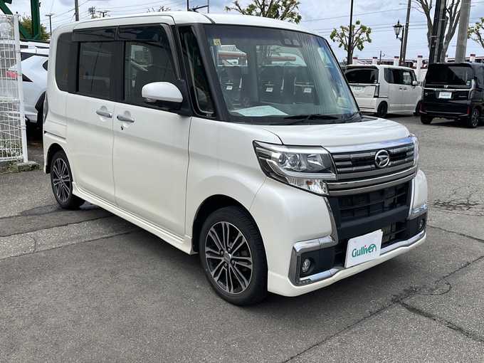 新着情報“タントカスタムRS トップエディションリミテッドSAⅢ”2018年式パールホワイトⅢ入荷しました！