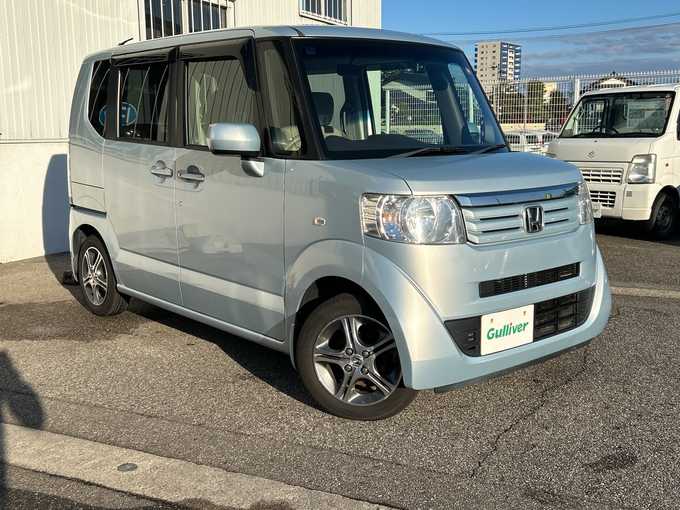 新着情報“Ｎ－ＢＯＸG・Lパッケージ”2012年式クールミストメタリック入荷しました！