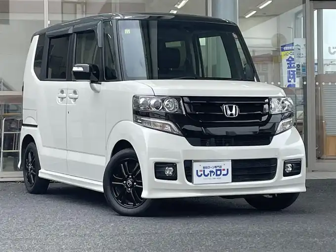 新着情報“Ｎ－ＢＯＸカスタム2トーンカラースタイル G特別仕様車SSパッケージ”2016年式白Ⅱ入荷しました！