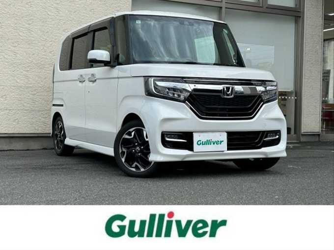 新着情報“Ｎ－ＢＯＸカスタムG・Lホンダセンシング”2019年式プラチナホワイトパール入荷しました！