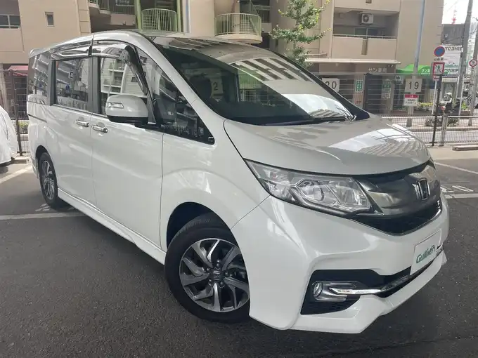 新着情報“ステップワゴンスパーダスパーダ ホンダセンシング”2017年式ホワイトオーキッドパール入荷しました！
