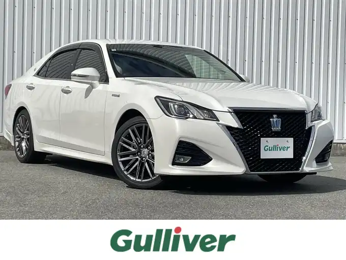 新着情報“クラウンハイブリッドアスリートS”2016年式ホワイトパールクリスタルシャイン入荷しました！