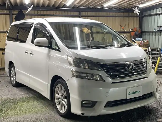 新着情報“ヴェルファイア2．4Z”2008年式ホワイトパールクリスタルシャイン入荷しました！