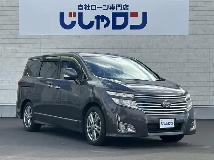 新着情報“エルグランド250ハイウェイスターブラックレザー”2013年式メタルグレー入荷しました！