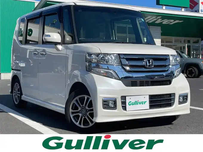 新着情報“Ｎ－ＢＯＸカスタムG・ターボLパッケージ”2016年式プレミアムホワイトパールⅡ入荷しました！