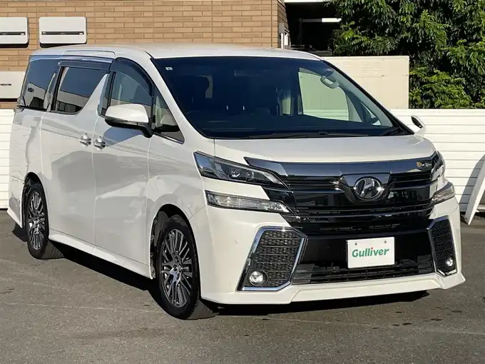 新着情報“ヴェルファイア2．5Z Gエディション”2015年式ホワイトパールクリスタルシャイン入荷しました！