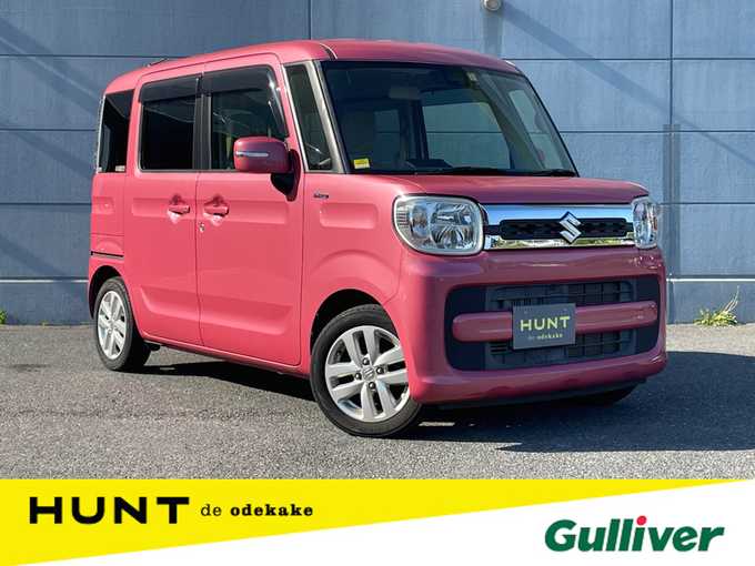 新着情報“スペーシアハイブリッドX 衝突被害軽減ブレーキ非装着車”2018年式ピンク入荷しました！