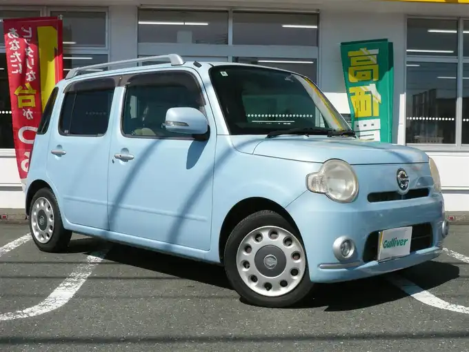新着情報“ミラココアココアプラスX”2010年式ミストブルーマイカメタリック入荷しました！
