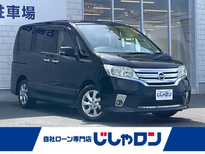 新着情報“セレナハイウェイスター Vセレクション”2012年式スーパーブラック入荷しました！