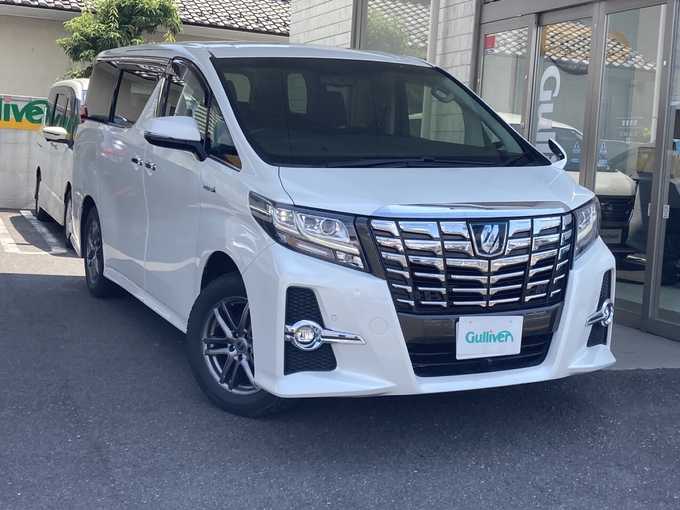 新着情報“アルファードハイブリッドハイブリッドSR”2018年式ホワイトパールクリスタルシャイン入荷しました！