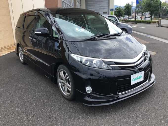 新着情報“エスティマアエラス プレミアムエディション”2014年式ブラック入荷しました！