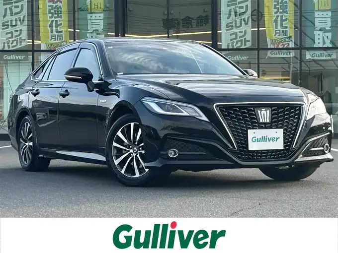 新着情報“クラウンハイブリッドS”2018年式ブラック入荷しました！