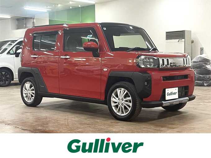 新着情報“タフトG ダーククロムベンチャー eco IDLE非装着車”2024年式コンパーノレッド入荷しました！