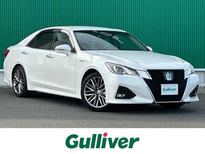 新着情報“クラウンハイブリッドアスリートS”2017年式ホワイトパールクリスタルシャイン入荷しました！