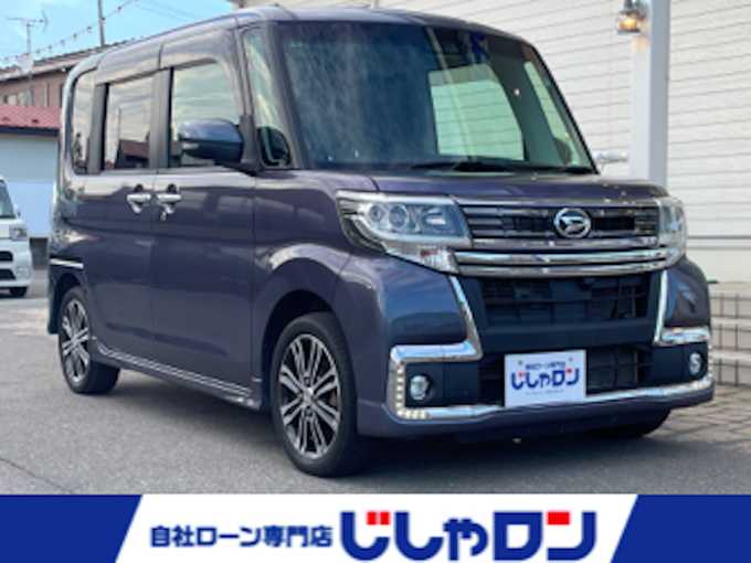 新着情報“タントカスタムRS トップエディションSAⅢ”2018年式メテオライトグレーイリュージョナルP入荷しました！