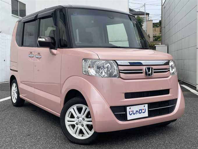 新着情報“Ｎ－ＢＯＸ2トーンカラースタイル G・Lパッケージ”2015年式プレミアムピンクP入荷しました！