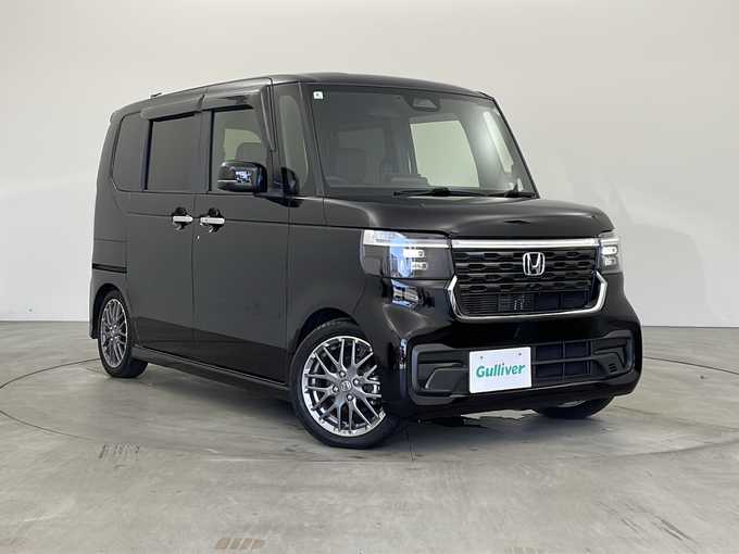 新着情報“Ｎ－ＢＯＸカスタムターボ”2024年式クリスタルブラックパール入荷しました！