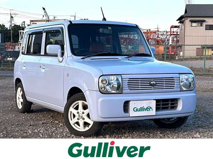 新着情報“ラパンX”2005年式ムスクブルーメタリック入荷しました！