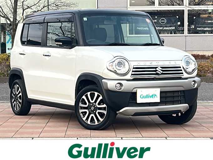 新着情報“ハスラーJターボ ブラックインテリアパッケージ装着車”2019年式ピュアホワイトパール/ブラック2トーン入荷しました！