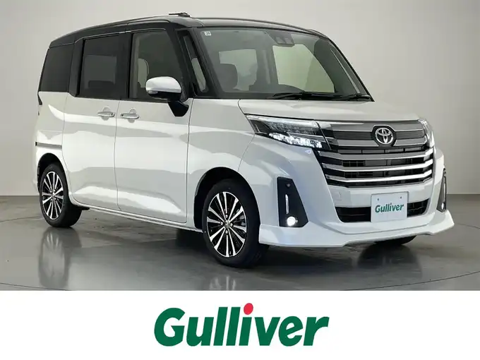 新着情報“ルーミーカスタムG－T”2025年式ブラックマイカメタリック/パールホワイト2トーン入荷しました！