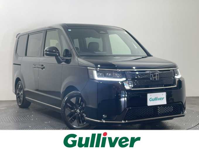 新着情報“ステップワゴンe:HEVスパーダ”2025年式クリスタルブラックパール入荷しました！