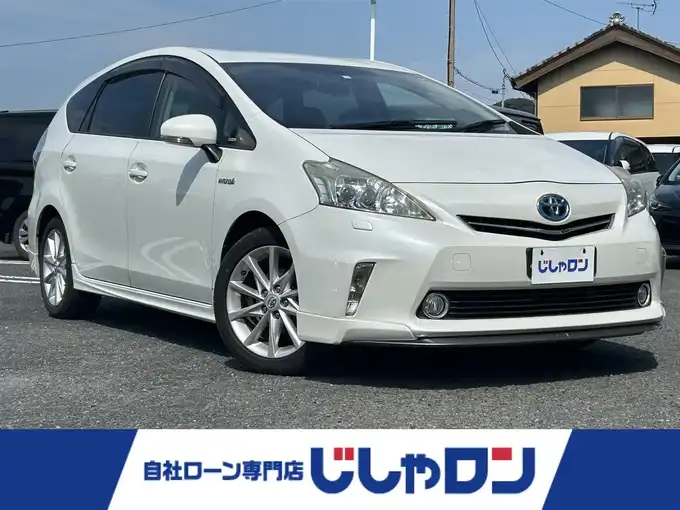 新着情報“プリウスαSツーリングセレクション”2013年式ホワイトパールクリスタルシャイン入荷しました！