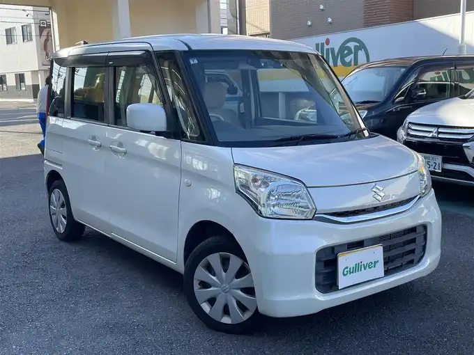 新着情報“スペーシアX”2017年式ピュアホワイトP入荷しました！